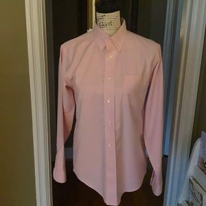 Brooks Brothers Light Pink 100% Supima Cotton Non-iron Button Down Shirt sz 16